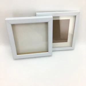 High Quality Custom Australia 8*8 White Wall Art 3D Deep Square Diy Shadow Box Photo Frames
