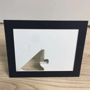 High Quality Customized Paper Craft Photo Frame Various Colors Wedding Table with Premium Letters Style