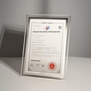 High Quality Desktop Stand Diy Certificate Frame Glass Frame Neon Acrylic Photo Frame