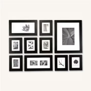 High Quality Home Wall Hanging Desktop Display Solid Wood Photo Picture Frame for Decoration
