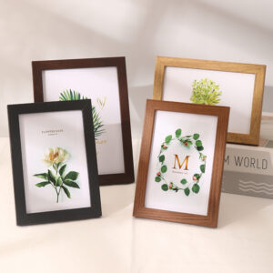 High Quality MDF Wooden Photo Frames 5×7 6×8 8×10 Inch A4 Design Simple Wall Hanging Tabletop Display
