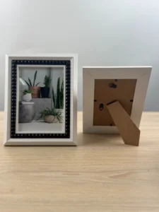 High Quality MDF Wooden Vintage Modern Tabletop Vertical Photo Frame Elegant Lightweight Multi pattern Classic Wood Frames