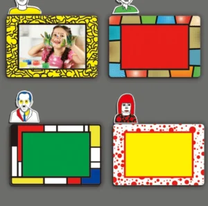 High Quality PVC Eco Friendly Fun Personalized Photo Frames with Customized Shape and Size Poster Frames for Wall