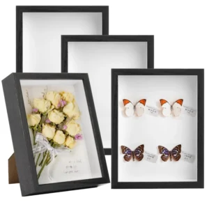 Hollow 3CM 5CM Photo Frame Creative DIY A4 A3 3D Shadow Specimens Picture UV Dried Flower 8×10 Inches Handmade Picture Bbox