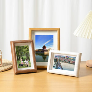 Hollow Creative Wooden Photo Frame 6 7 10 Inch A4 Handmade Eco Friendly Tabletop Nordic Decoration