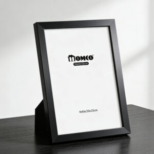 Homco Europe High end Custom Modern Minimalist Style Desktop and Wall MDF Wooden Photo Frame With Cardboard