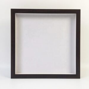 Home Decoration square 30×30 cm DIY Black PS Wall Hanging Tabletop Depth 0.8 Inch Shadow Box Photo Frame Eco Friendly