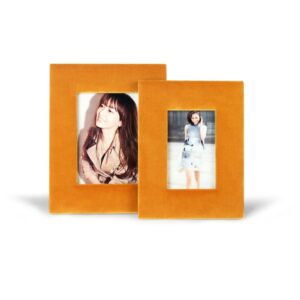 Home Decorative Classical Moulding Eco friendly Customized Logo Comfortable Velvet Photo Frame