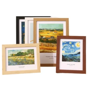 Home Decorative Custom Posters & Photos Picture Frames Creative 5×7 Wood Frame Simple Hanging Style Photo Frame