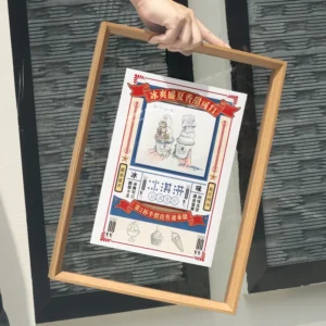 Home Wall ARTS PHOTO FRAME A1 A2 A3 A4 A5 A6 Wood Picture Frames Creative Poster Decorative Photo Display Frame