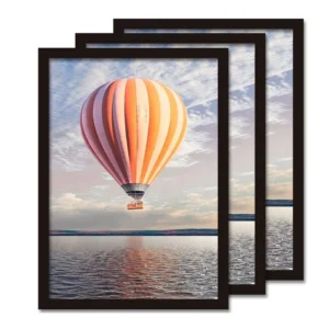 Hot Sell Digital Printing Wood Modern Simple Photo Picture Poster Black MDF Art Frame