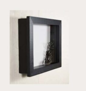 Hot Selling A3 Black Decoration Large Wooden Modern Shadow Box Poster Picture Photo Frame