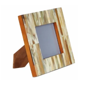 Hot Selling Bone Inlay Photo Frame Decorative Picture Frame Luxury Decor Tabletop & Wall Office Desktop Picture Photo Frame