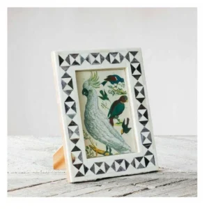 Hot Selling Bone Inlay Picture Photo Frame Decorative Photo Frame Handmade Photo Frame Ideal for Living Room Office & Home Decor