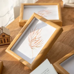 Hot Selling Creative Multi Size Wooden Photo Wall Shadow Box Frames Innovative Design for Displaying Photos