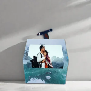 Hot Selling Custom Creative Plastic Photo Frame UV Printed Pattern and Shape for Home Decorative Purpose