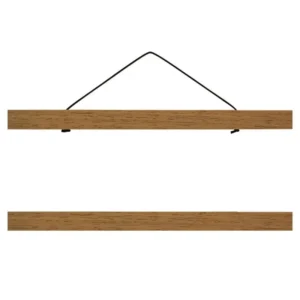 Hot Selling Magnetic Wooden Poster Hanger Frame DIY Picture Canvas Print Hanging Wall Art Home Decor