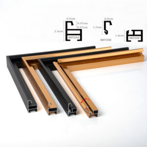Hot Selling Modern Design Eco Friendly Durable Single Opening Advertising Poster Hanging Wall Frame Aluminum Alloy Photo Frame