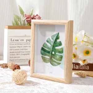 Hot Selling Simple Durable Multi Size Creative Wooden Photo Wall Frame Shadow Box Eco Friendly Photo Display