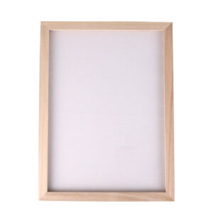 Hot Selling Vintage Solid Pine Wood Photo Frame Wood Tabletop Photo Frame With Thumbprint