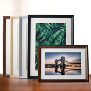 Hot selling Factory Ins style Wooden Wall mounted Large Simple Photo Frame Manufacturer Home Decor MDF Picture Frame