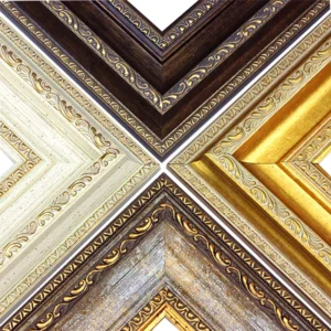 Huifeng Custom Modern Wall Decoration Plastic Photo Frame Moulding