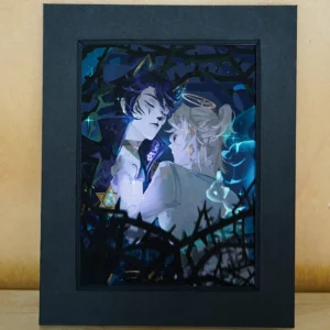Ink printed Acid free Cardstock Photo Frame Print Art Micro spray Poster Framed Decorative Painting Celebrity Photo