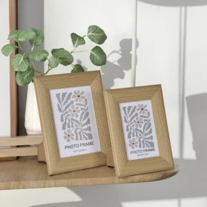 Ins Style Bestselling PS Photo Frame Eco Friendly Waterproof Double Sided Minimalist Nordic Multiple Sizes for Desktop Display