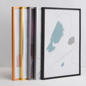 Ins Style Polished Photo Frame Simple Picture Frame Desktop Outer Mounted Wall Poster Advertising Oil Painting Frame