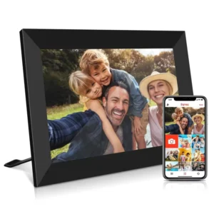 Instant Sharing Digital Picture Frame IPS Touch Screen 16GB Storage Office Desk Smart Digital WiFi 10.1 Inch Photo Frame