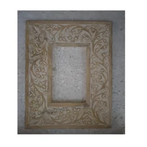 Iron Bone Inlay Wooden Photo Frames & Albums Accessories Floral Black Contrast Decorative for Best Selling
