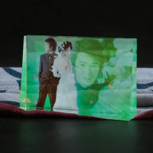 K9 Crystal 3D Photo Frame Custom UV Printed Personalized Wedding Souvenir Gifts Crafts
