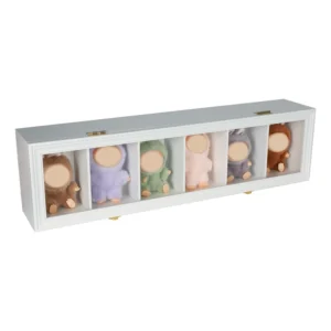 Labubu Wooden Black Display Boxes Blind Boxes Figurines Storage & Collection Three dimensional Shadow Box Frames Eco Friendly