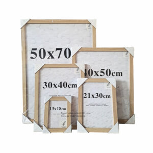 Large Oak Wooden Picture Frame B1 B2 B3 B4 B5 B6 Poster Photo Frame 10x15x21x30x40x50x70x100cm
