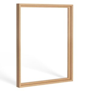 Large Photo Picture Frame Handmade Solidwood Oak Wall mounted Modern style Wooden Three dimensional Photo Frame