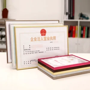 Longtai Brand Poster Picture Frame Multicolor Custom Size Desktop Aluminium Frame