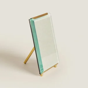 Luxury Handmade Gold Metal Beveled Glass Photo Frame Custom Sizes