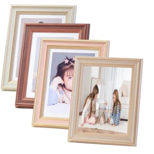 Luxury Wedding Picture Frame 5×7″8×10″Ins Simple Photo Frame for Tabletop Multicolor and Multisize