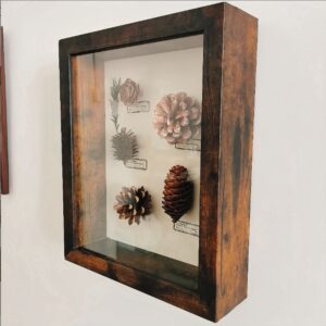 MDF Hollow Deep Shadow Picture Box Wood Photo Frame 3D Shadow Specimens Box Frame