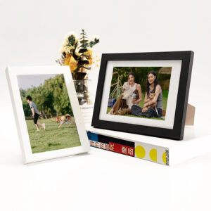 MDF Picture Frame Modern Photo Frame for Wall Mount or Desktop Display Certificates Photos
