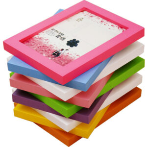 MDF Wood A2 A3 A4 A6 Wall Photo Frame black White Table Picture Frames