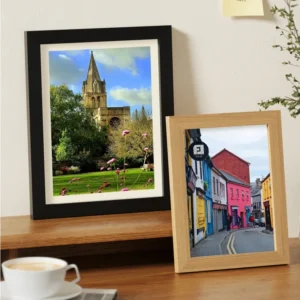 MDF Wood Tabletop 5″ 6″ 8″ 10″ Photo Frame 12″ 14″ A3 16″ 18″ 20″ Wall Wooden Picture Frame
