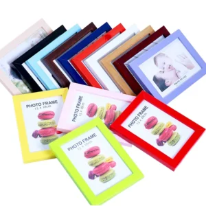 MIDAS Modern Plastic PVC Custom Handmade Cross Stitch Rectangle Home Decor Photo Frame for Desktop Display