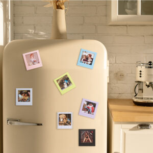 Magnetic Plastic Photo Frame for Home Decoration