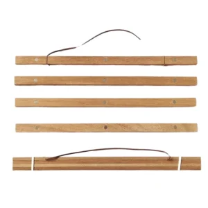 Magnetic Poster Hanger Frame Wood Wooden Magnet Canvas Artwork Print Dowel Magnetic Poster Hangers