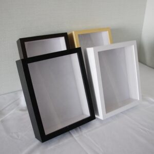 Manufacturer Hot Sales 8×10 Inch Shadow Box Frames for Photos Depth 5cm with Free Samples