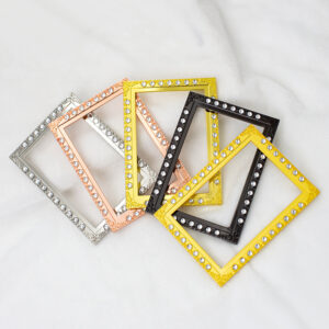 Metal Ticket Drill Frame One Piece Original God Photo Frame Finished DIY Star Chasing Star Diamond Decorative Customized Model