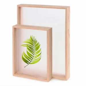 Mini Dried Flowers Shadow Box A4 Photo Frame License Plate Frame With Dried Preserved Flowers
