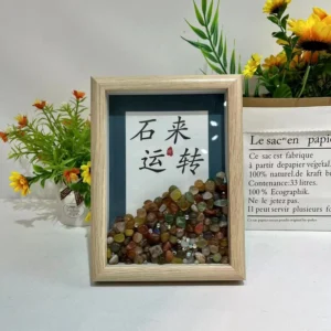 Minimalist Durable Waterproof MDF Wooden Cadre Tabletop Photo Frame