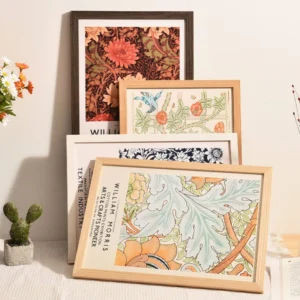 Minimalist Modern Solid Wood Photo Frames Eco Friendly Tabletop Wall Mounted Painting Frame with Classic Design